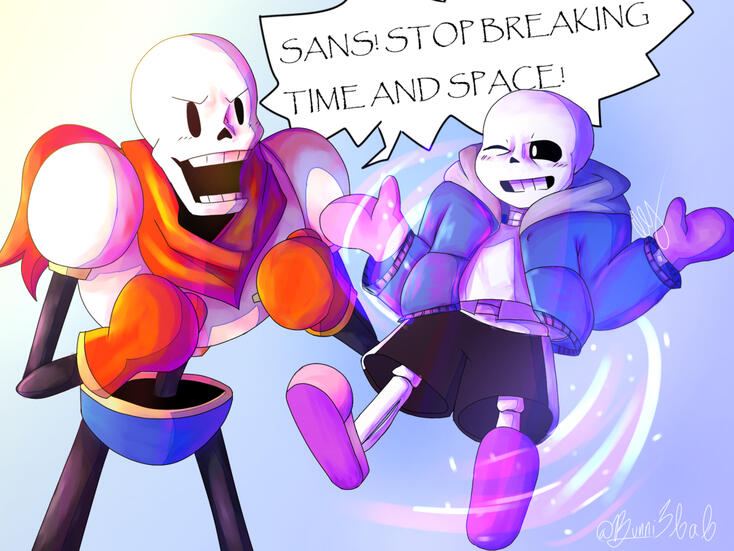 Sans and Papyrus - 2024 (Character rights belong to Toby Fox)